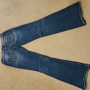 Be Rock Express boot cut jeans. Sz 4R